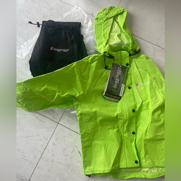 FROGG TOGGS Women's Classic All-Purpose Waterproof Breathable Rain Suit size S - Picture 2 of 6